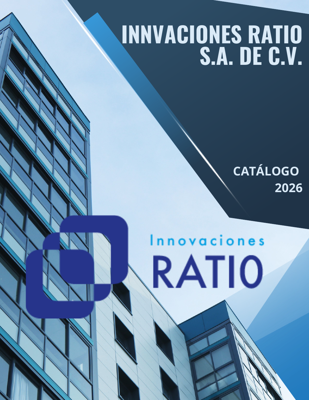 Portada del Catálogo 2026 de Innovaciones Ratio
